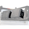 Support de montage rapide FRONT RUNNER pour installation latérale de 2 caisses Wolf Pack Pro sur Bed Rack FRONT RUNNER