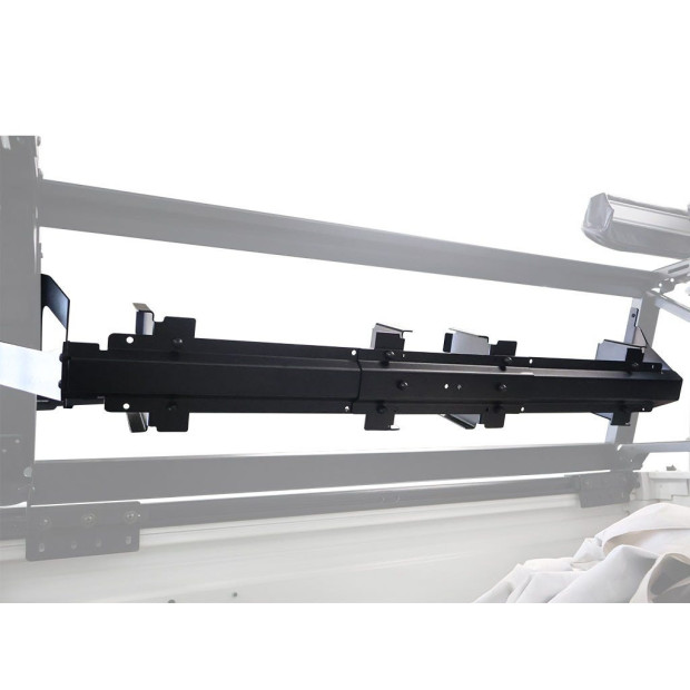 Support de montage rapide FRONT RUNNER pour installation latérale de 2 caisses Wolf Pack Pro sur Bed Rack FRONT RUNNER