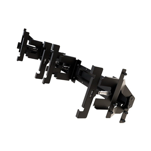 Support de montage rapide FRONT RUNNER pour installation latérale de 2 caisses Wolf Pack Pro sur Bed Rack FRONT RUNNER