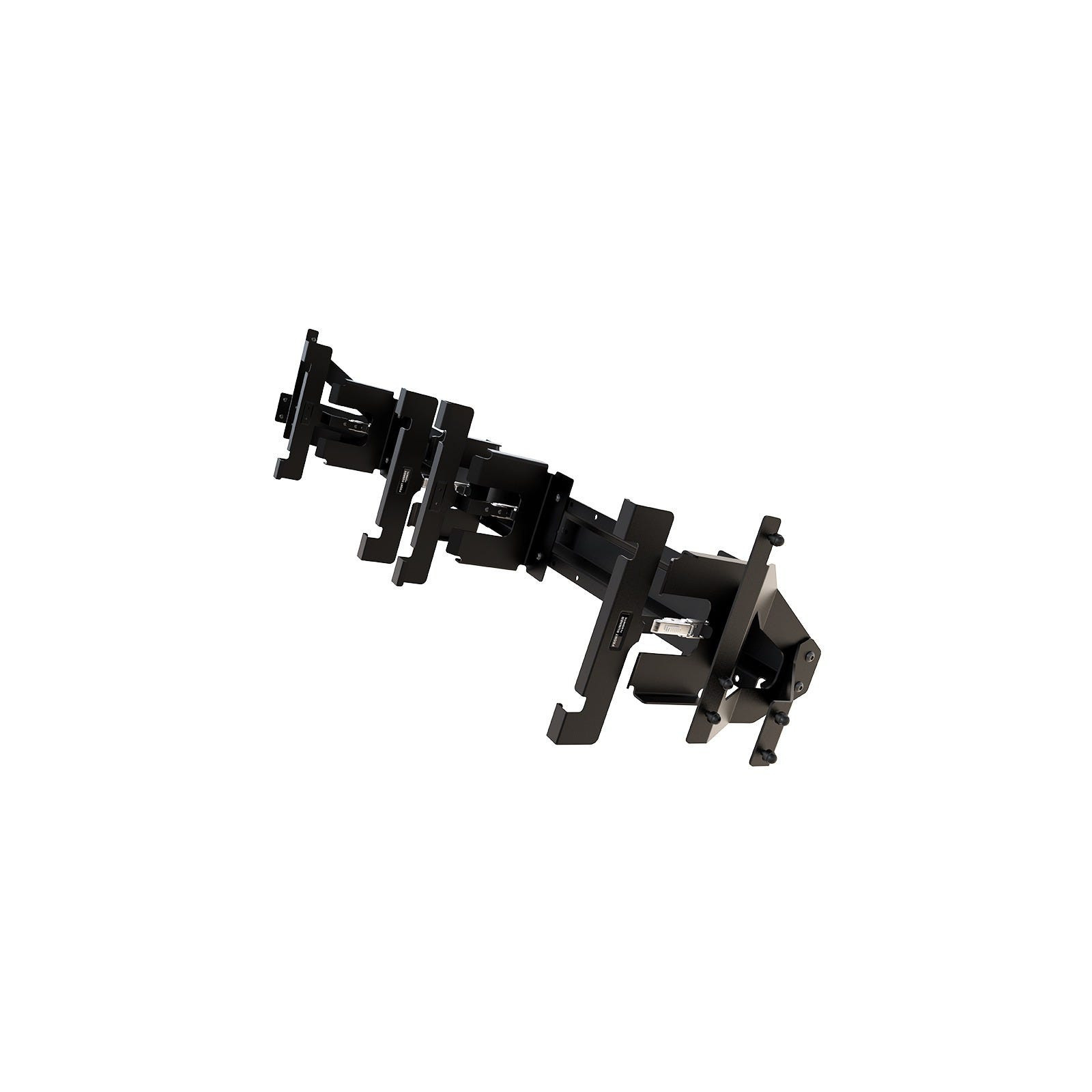Support de montage rapide FRONT RUNNER pour installation latérale de 2 caisses Wolf Pack Pro sur Bed Rack FRONT RUNNER