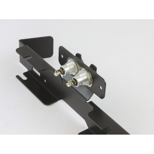 Support de montage FRONT RUNNER pour barre LED 10 pouces sur galerie Slimline 2