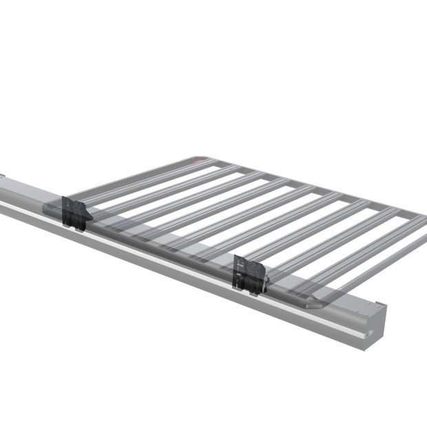 Support de montage rapide FRONT RUNNER pour auvent 270° sur galerie FRONT RUNNER Slimline 3