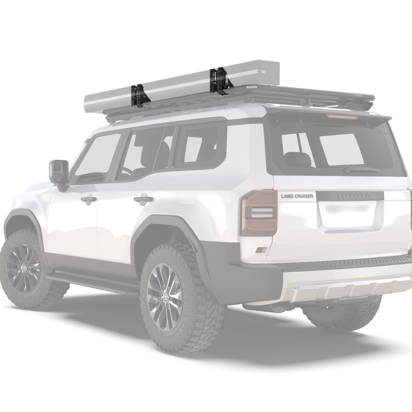 Support de montage rapide FRONT RUNNER pour auvent 270° sur galerie FRONT RUNNER Slimline 3
