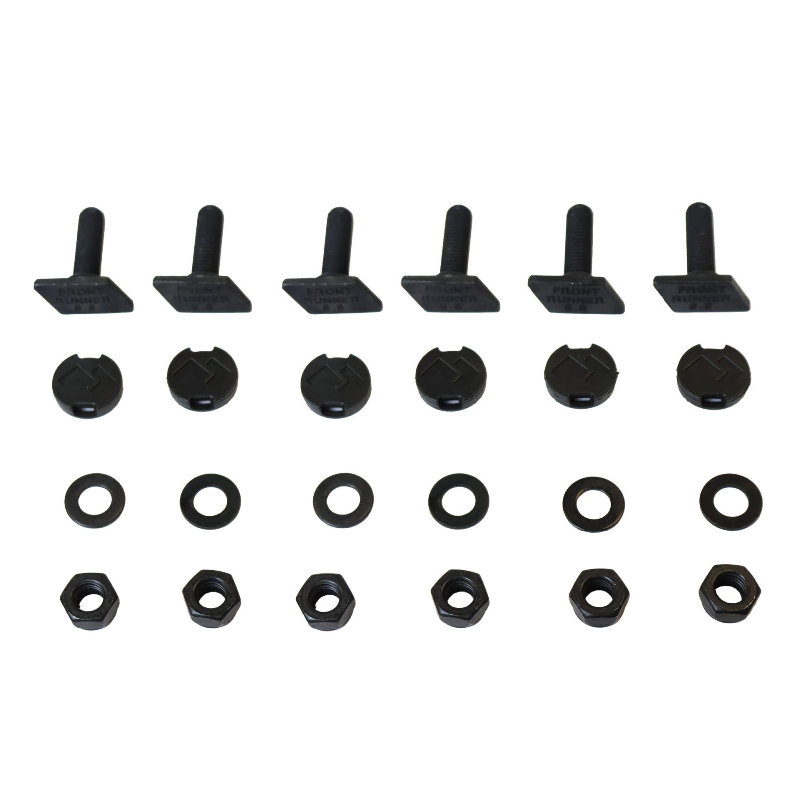 Kit visserie pour fixation de 3 barres transversales sur galerie FRONT RUNNER Slimline 3