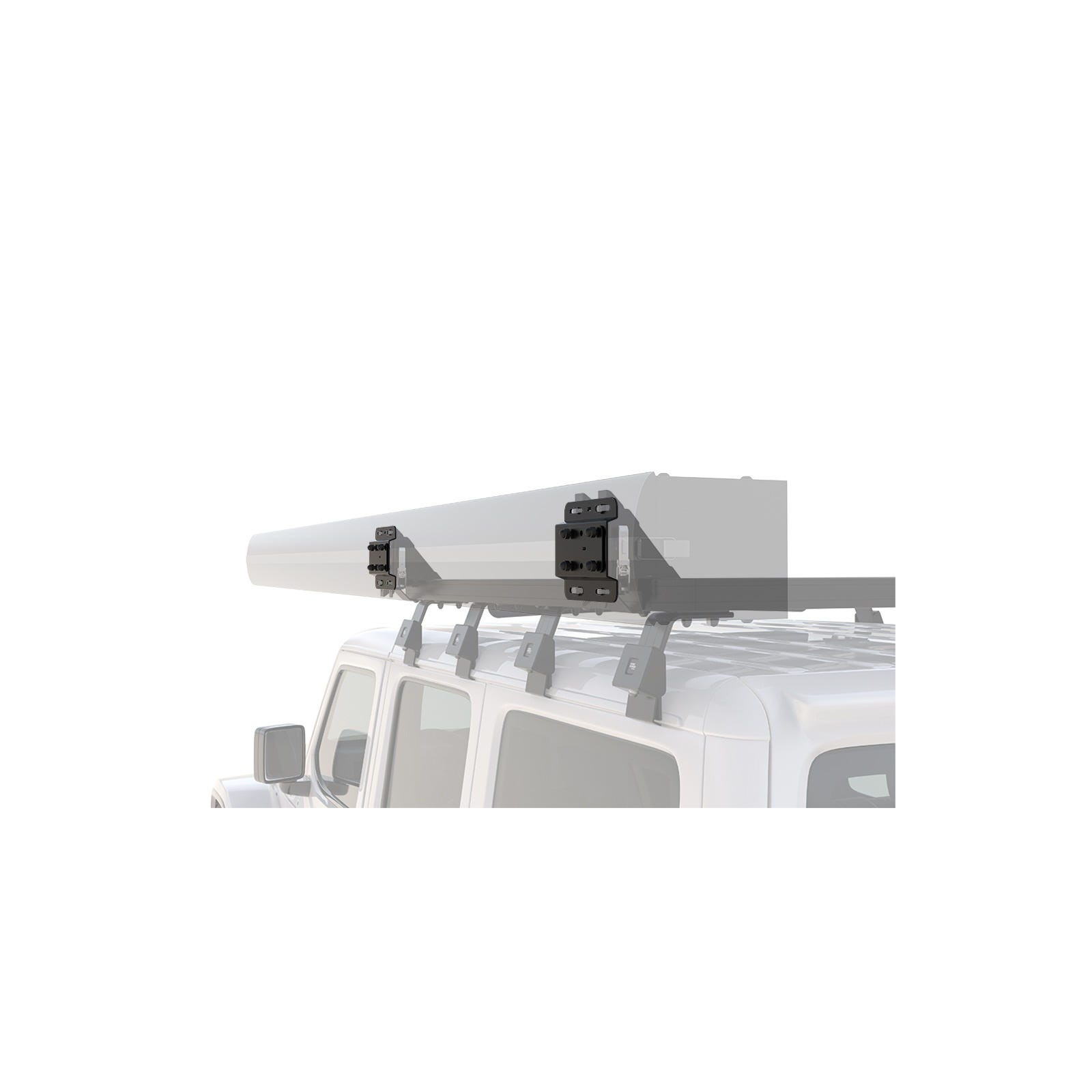 Platines d’adaptation de auvents 270° autres que FRONT RUNNER sur les supports de fixation rapides pour Slimline 2 FRONT RUNNER 