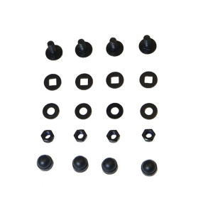 Kit de fixation 4 boulons M8 pour le montage d’accessoires sur les panneaux de galeries SlimSport et SlimPro FRONT RUNNER