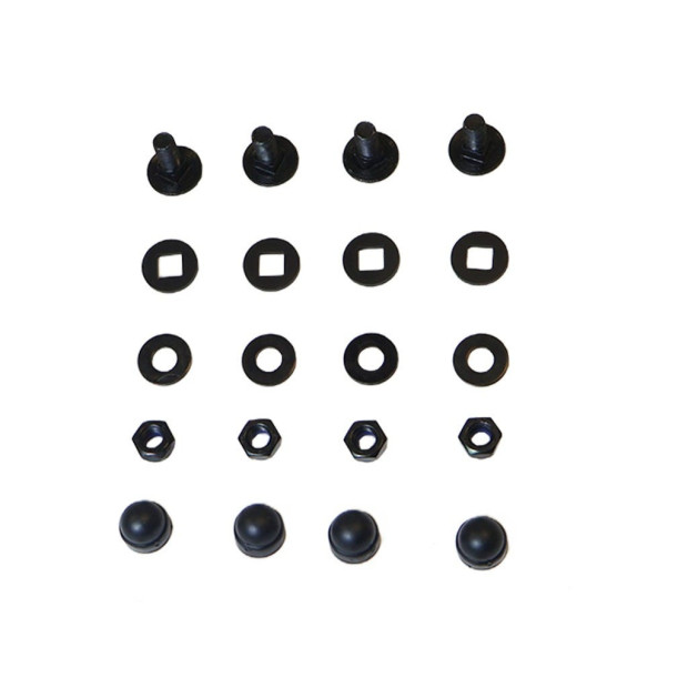 Kit de fixation 4 boulons M8 pour le montage d’accessoires sur les panneaux de galeries SlimSport et SlimPro FRONT RUNNER