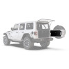 Platine support pour installation d’une tablette rabattable FRONT RUNNER TBRA034 sur porte arrière de Jeep Wrangler JL/JLU