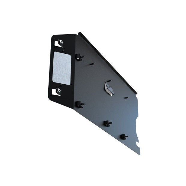 Platine support pour installation d’une tablette rabattable FRONT RUNNER TBRA034 sur porte arrière de Jeep Wrangler JL/JLU