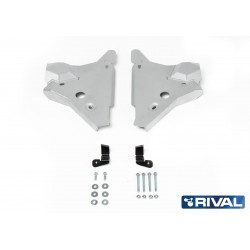 Protection Alu 6mm RIVAL Triangles Avant Nissan Navara D23/NP300 2015+ 2,3D (incl. Euro6) 