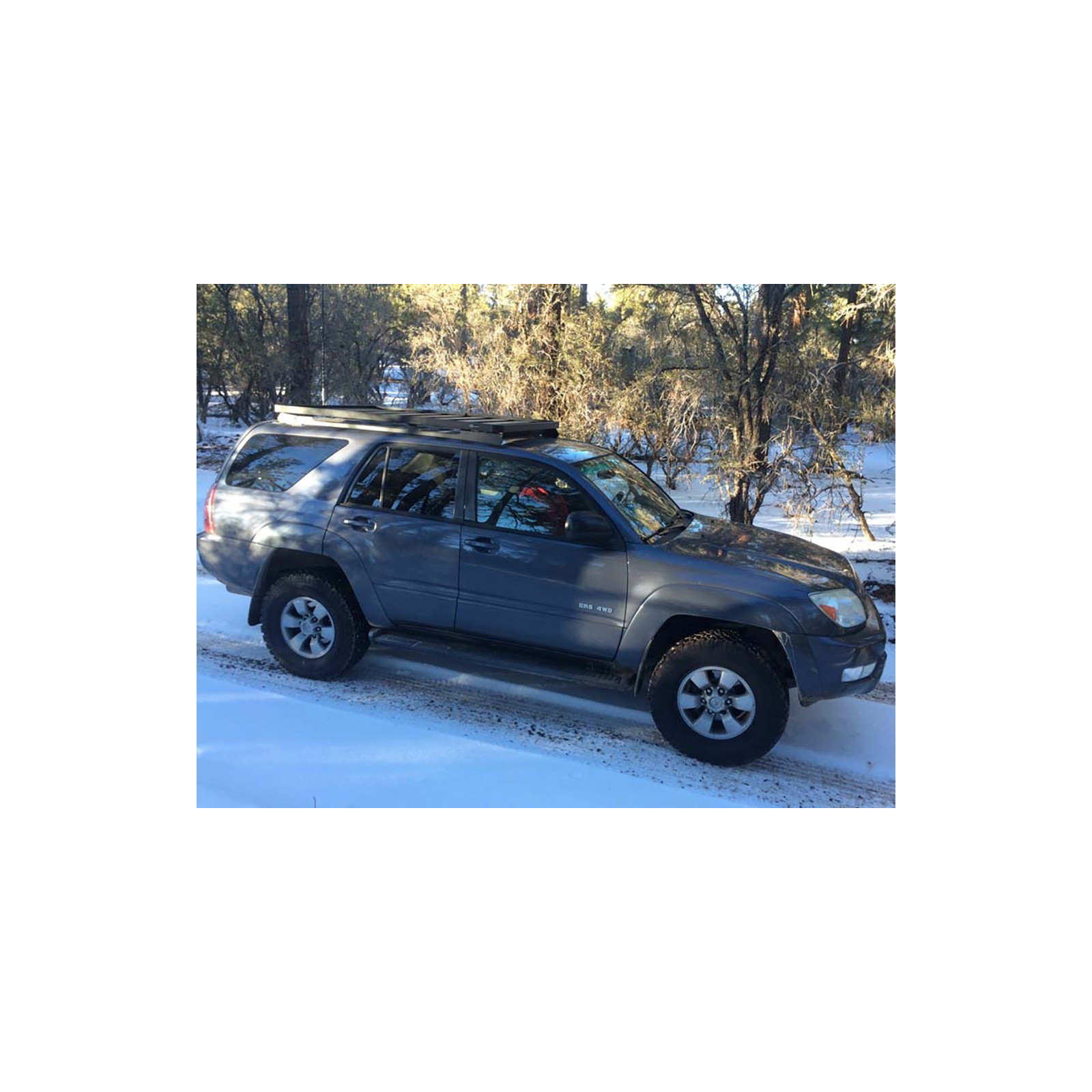 Galerie FRONT RUNNER Slimline II 1255 x 1762 mm Foot Mount pour Toyota 4Runner 2002 à 2009 • KRTF051T