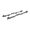 Galerie FRONT RUNNER Slimline II 1345 x 1964 mm Foot Mount pour Toyota Land Cruiser 100 • KRTL029T