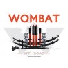 Kit suspension Wombat Isuzu DMax 2011+ réhausse 40 mm avant 0-50 kg arrière 0-300 kg 501W01