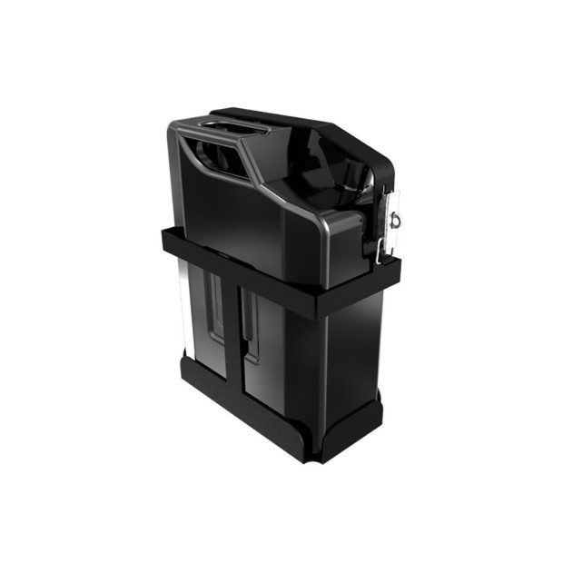 Support simple jerrycan US 20 litres vertical sur galerie FRONT RUNNER Slimline II • JCHO019