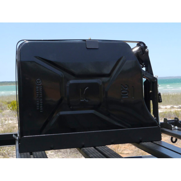 Support simple jerrycan US 20 litres sur galerie FRONT RUNNER Slimline II • JCHO013