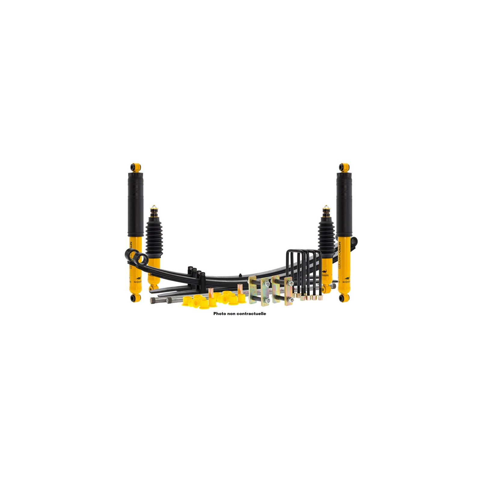 Kit Suspension Complet OME Rehausse Av +50mm 00-50kg Arr +50mm +50kg Toyota Hilux IFS 1997-2004 OMESK0507