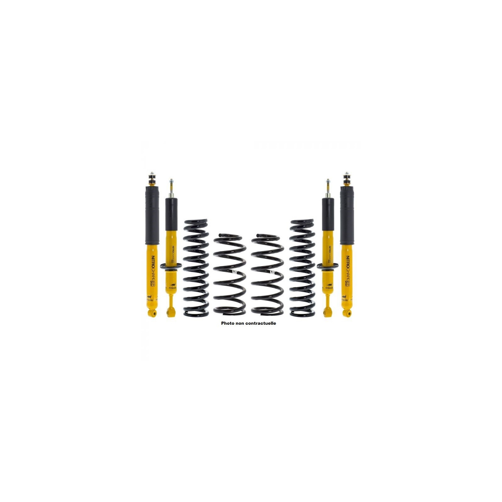 Kit Suspension Complet OME Rehausse Av +35mm 50-100kg Arr +40mm +300kg Mitsubishi Pajero 2000-2007 Lwb V6 OMESK0290