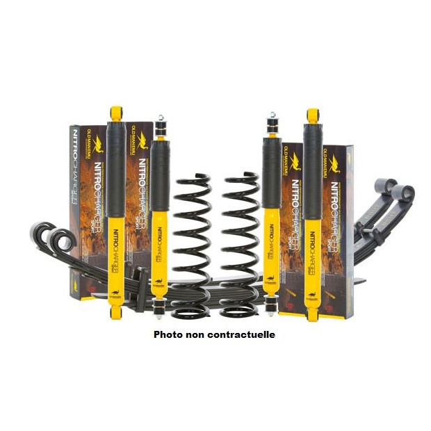 Kit Suspension Complet OME Rehausse Av +50mm 60-120kg Arr +50mm +800kg Toyota Landcruiser 76 OMESK0655