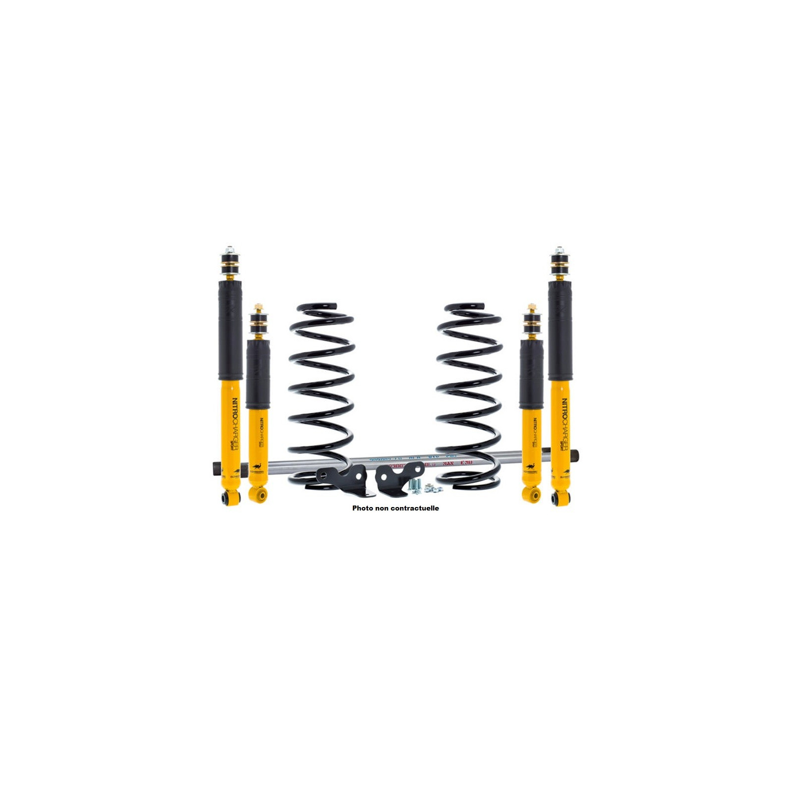 Kit Suspension Complet OME Rehausse Av +00-20mm +75kg Arr +10mm +200kg Toyota Landcruiser 100 OMESK0553