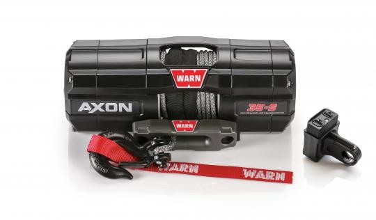 Treuil WARN Axon 35S 1588kg avec câble synthétique
