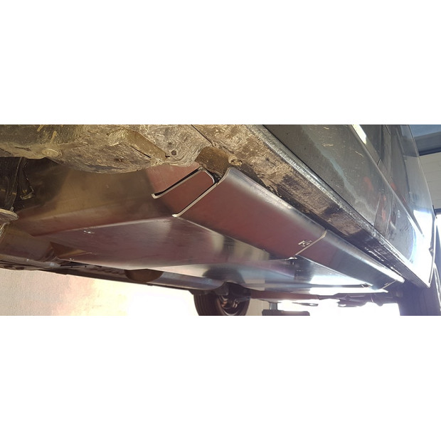 Protection Réservoir réservoir de gasoil + réservoir Adblue + chauffage Webasto 5mm N4-OFFROAD Volkswagen T6 2015+ N4-BLRE48D