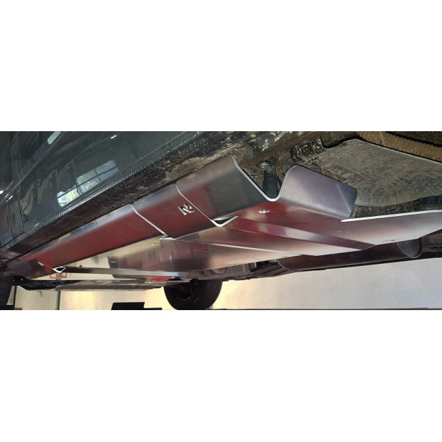 Protection Réservoir réservoir de gasoil + réservoir Adblue + chauffage Webasto 5mm N4-OFFROAD Volkswagen T6 2015+ N4-BLRE48D