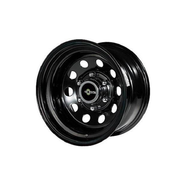 Jante GOSS Modular 8x15 5x114.3 CB84 ET0 Profondeur 11.4cm Noire RA406BK