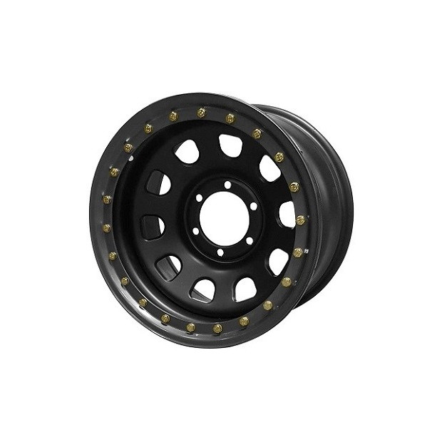 Jante GOSS Daytona Black Mat 8x17 5x127 CB71.6 ET+10 Profondeur 10,4cm. Noire RA663BK