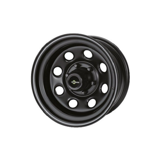 Jante GOSS Soft 8 Black Mat 8x16 5x150 CB113 ET-1 Profondeur 11,5cm. Noire RA537BK