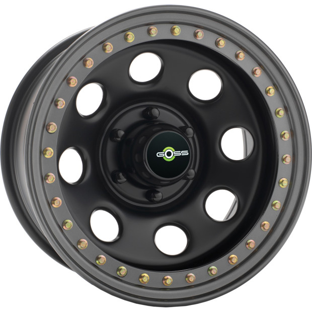 Jante GOSS Soft8 Beadlock 10x15 6x139.7 CB110 ET-44 Noire RA711BK