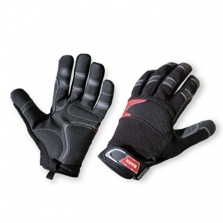 Paire de gants de treuillage WARN taille XL (tour de main 25.5cm - taille 9.5) 