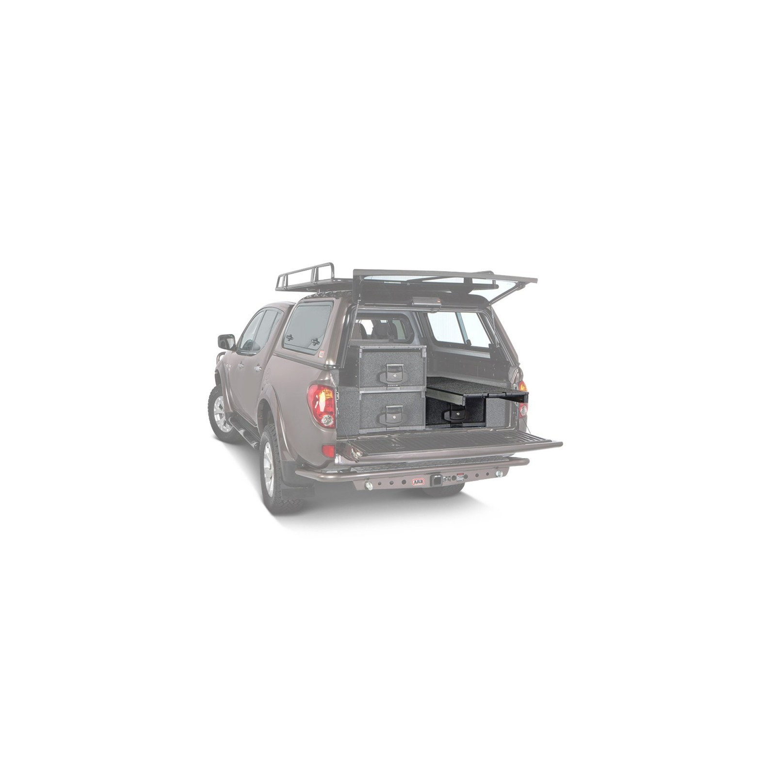 Tiroir ARB RDRF1730SM avec plancher supérieur sur glissière • 1730 x 500 x 320 mm (hors tout) 