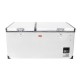 Réfrigérateur congélateur portable à double compartiment SNOMASTER SMDZ-LP96D • 92,5 litres • 12v 220v • +10° à -22°c 