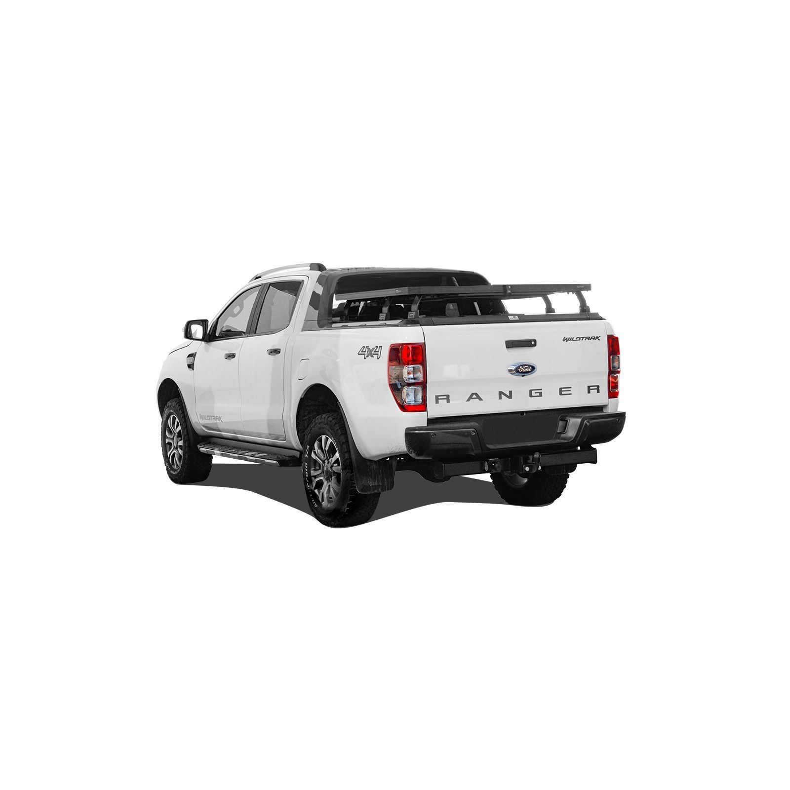 Galerie de benne FRONT RUNNER Slimline II Ford Ranger Wildtrak 2014-2018 avec Roll Top origine 