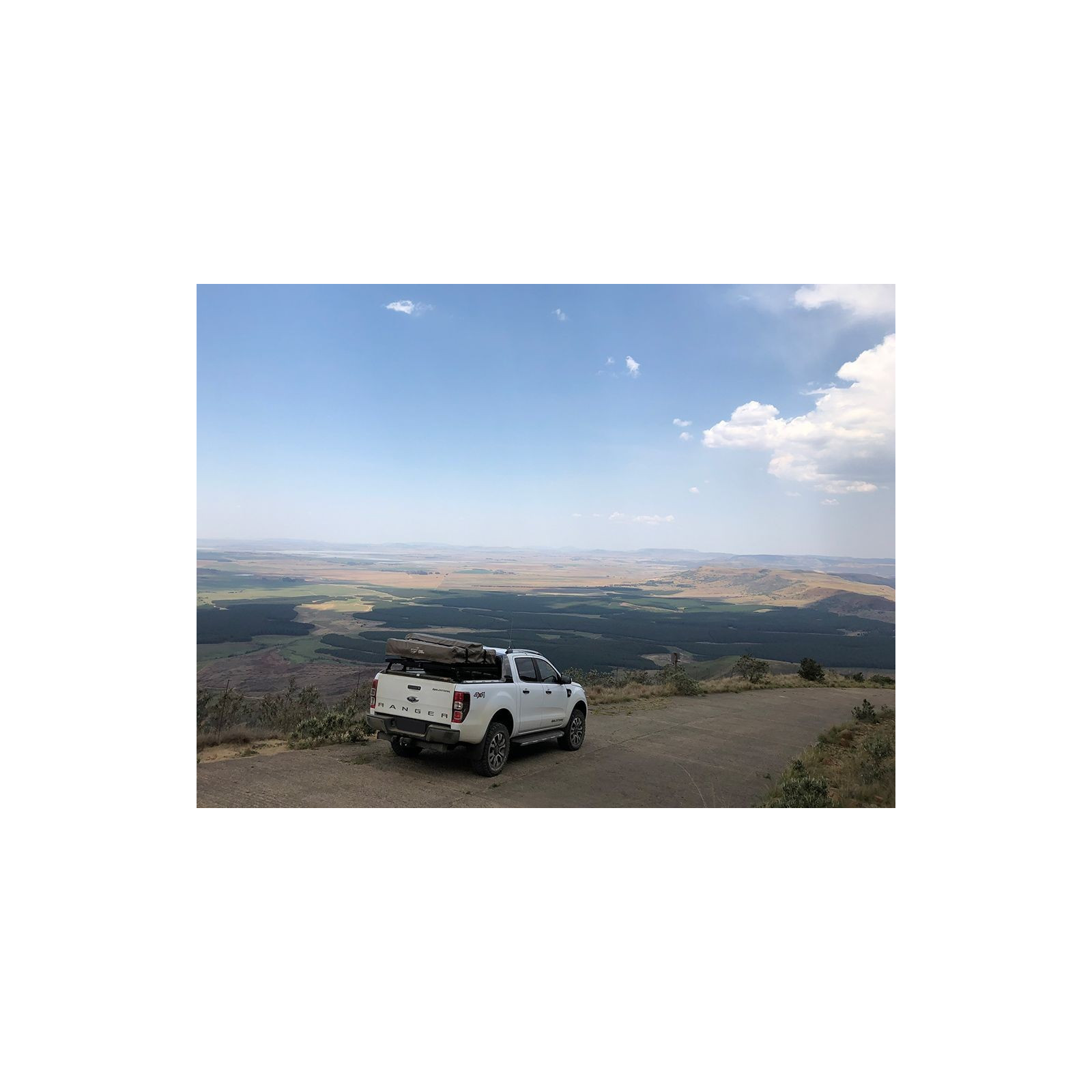 Galerie de benne FRONT RUNNER Slimline II Ford Ranger Wildtrak 2014-2018 avec Roll Top origine 