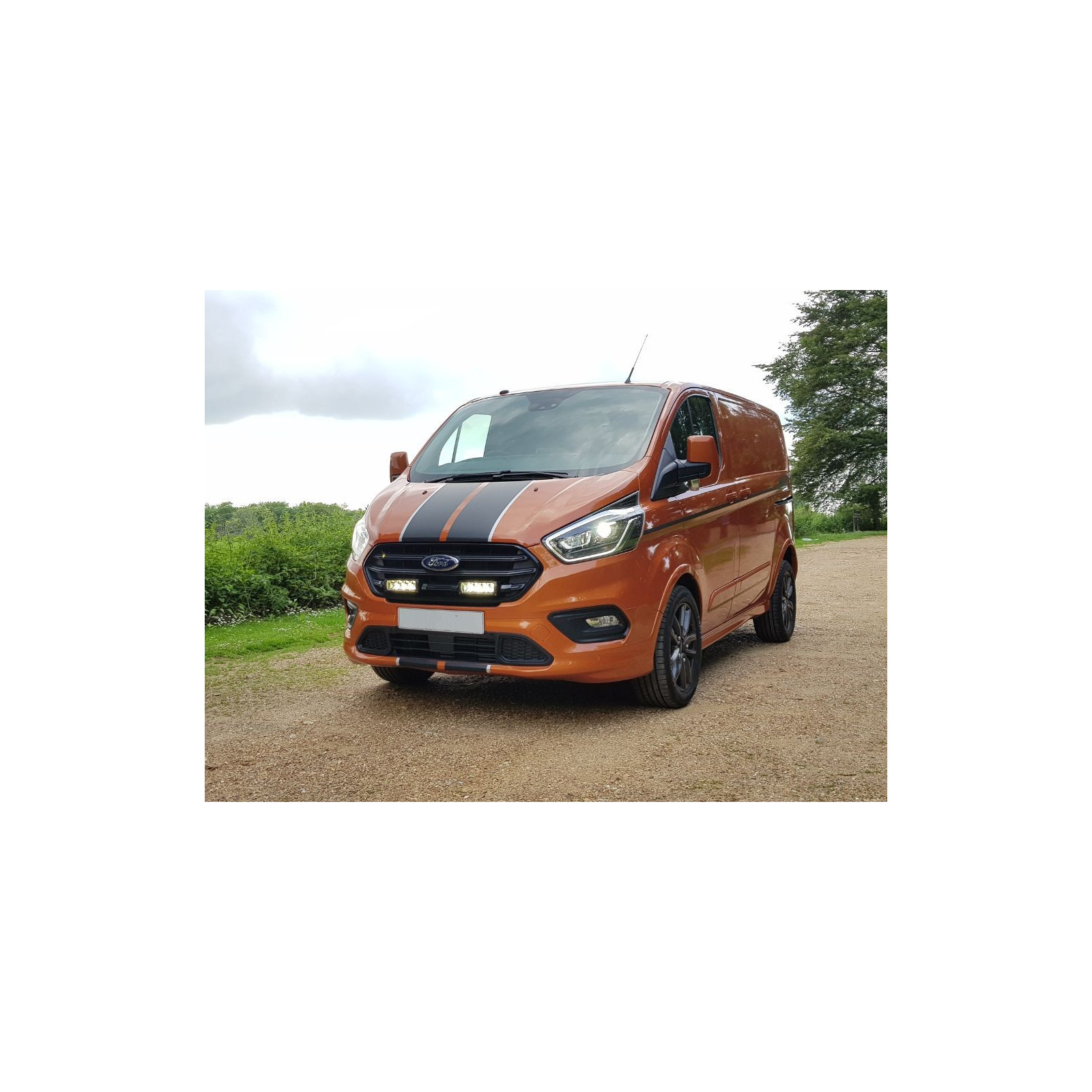 Kit intégration calandre LAZER Triple-R 4 Ford Transit Custom 2018+ 