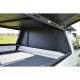 Hard-top Aluminium ROCKALU Toyota Hilux 2016+ double cab noir 