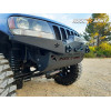 Pare-choc avant XXT ROCK ARMY en acier avec platine treuil intégrée et protection moteur 5mm Jeep Grand Cherokee WJ/WG 