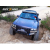 Pare-choc avant XXT ROCK ARMY en acier avec platine treuil intégrée et protection moteur 5mm Jeep Grand Cherokee WJ/WG 