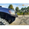 Pare-choc avant XXT ROCK ARMY en acier avec platine treuil intégrée et protection moteur 5mm Jeep Grand Cherokee WJ/WG 
