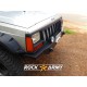 Pare-choc avant ROCK ARMY en acier avec platine treuil intégrée (treuil encastré dans le pare-choc) Jeep Cherokee XJ 