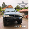 Pare-choc avant ROCK ARMY en acier 5 côtés avec platine treuil intégrée Toyota 4Runner 1990-1995 