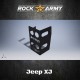 Paire de protections de feux arrière ROCK ARMY Jeep Cherokee XJ 
