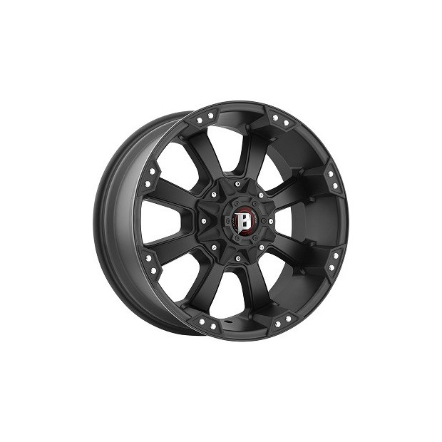 Jante Aluminium 4x4 BALLISTIC 845 9x17 5x127 CB71.6 ET+12 