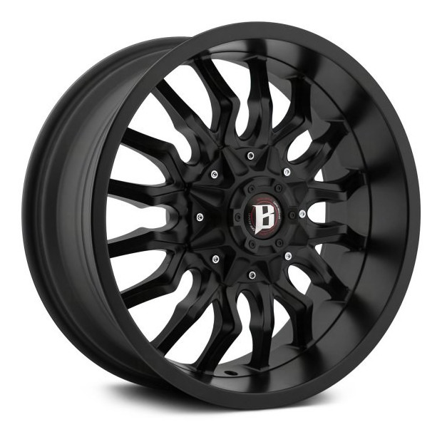 Jante Aluminium 4x4 BALLISTIC 972 9x18 6x135/6x139,7 CB108 ET0 Black 