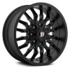 Jante Aluminium 4x4 BALLISTIC 972 9x18 6x135/6x139,7 CB108 ET0 Black 