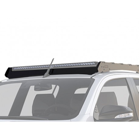 Déflecteur de vent pour barre LED 40'' sur galerie FRONT RUNNER Slimsport  du Toyota Hilux H48 DC (2022 - jusqu'à présent) • RRAC