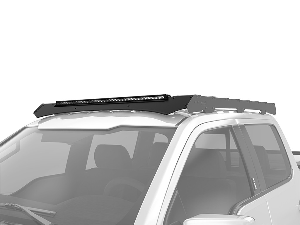 Déflecteur de vent pour barre LED 40'' sur galerie FRONT RUNNER Slimsport du Ford F150 Crew Cab (2021-jusqu'à présent)