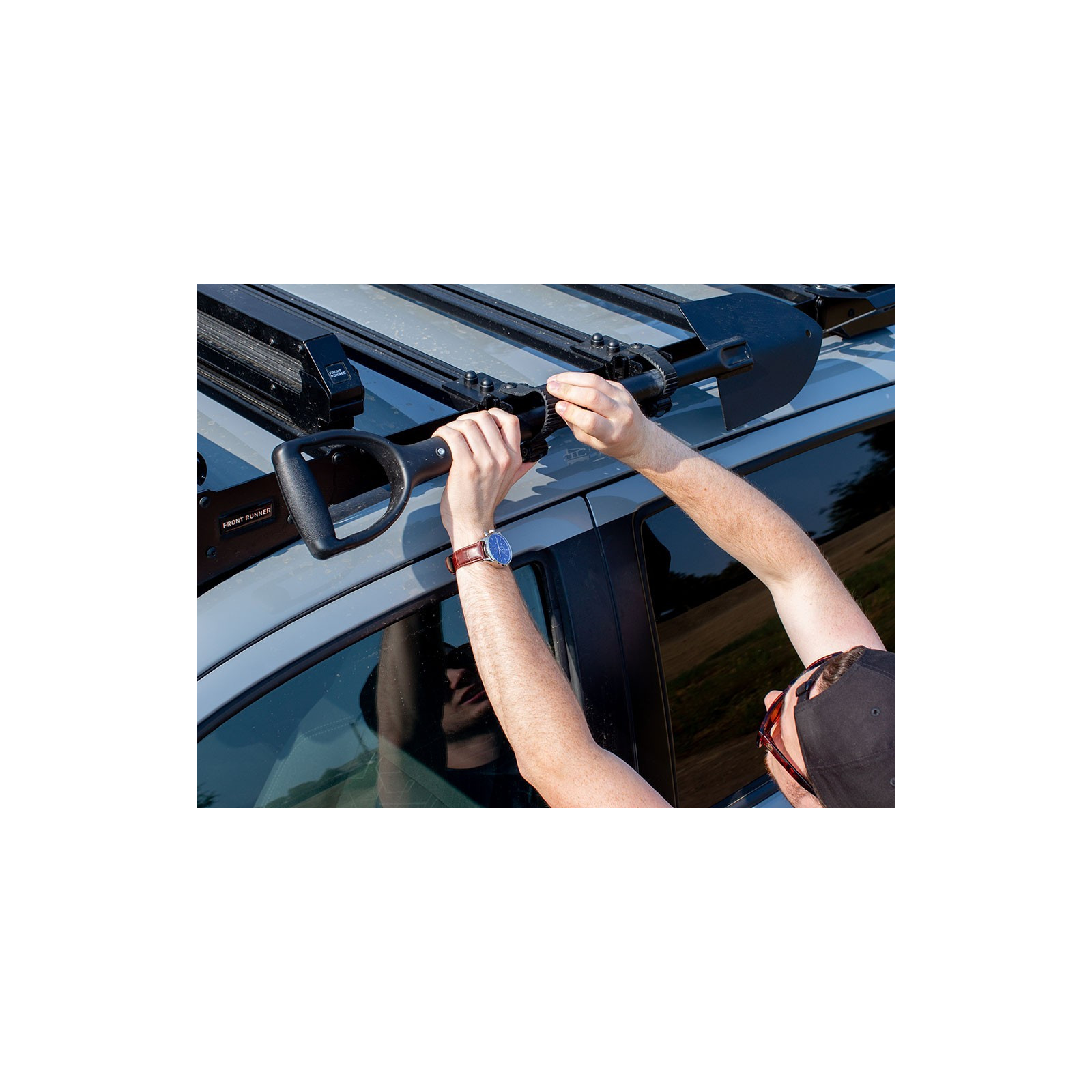 Support d'accessoires à montage latéral pour galerie Slimsport / Petit 