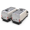 Kit de galerie Slimpro pour le Peugeot Boxer (L3H2/159 in/Toit haut) (2014 - jusqu'à présent) 